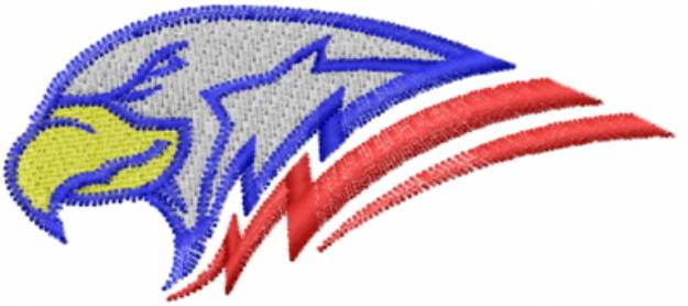 Picture of America Eagle Machine Embroidery Design