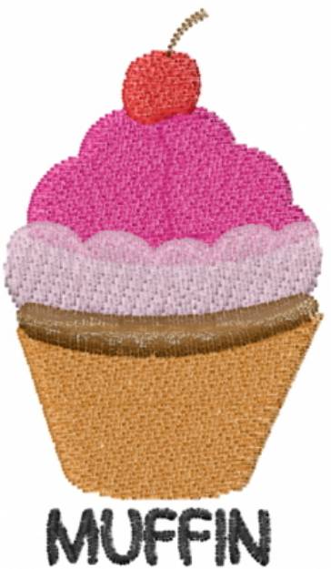 Picture of Muffin Machine Embroidery Design