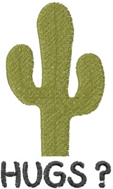 Picture of Cactus Hugs? Machine Embroidery Design