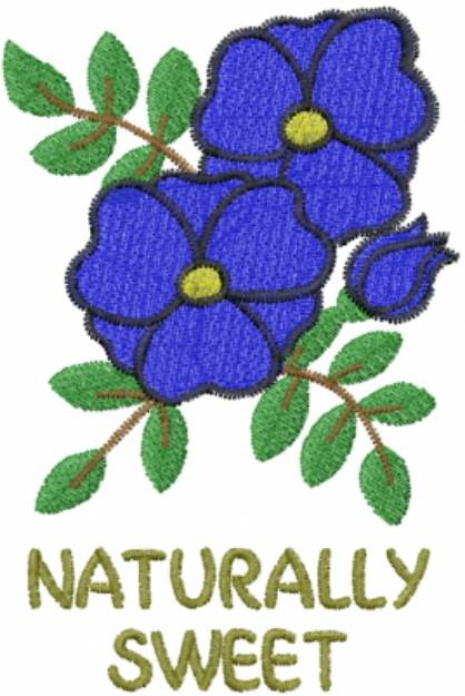 Picture of Naturally Sweet Machine Embroidery Design