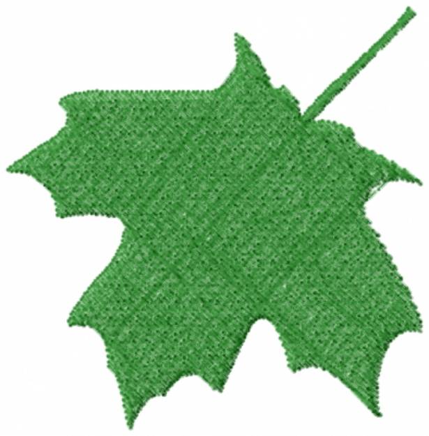 Picture of Maple Leaf Machine Embroidery Design