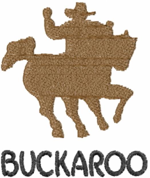 Picture of Cowboy Buckaroo Machine Embroidery Design