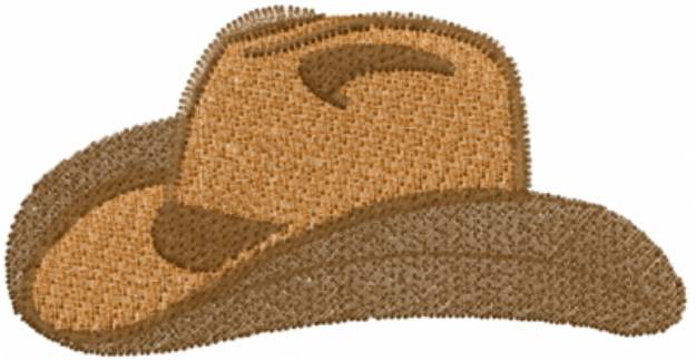 Picture of Cowboy Hat Machine Embroidery Design