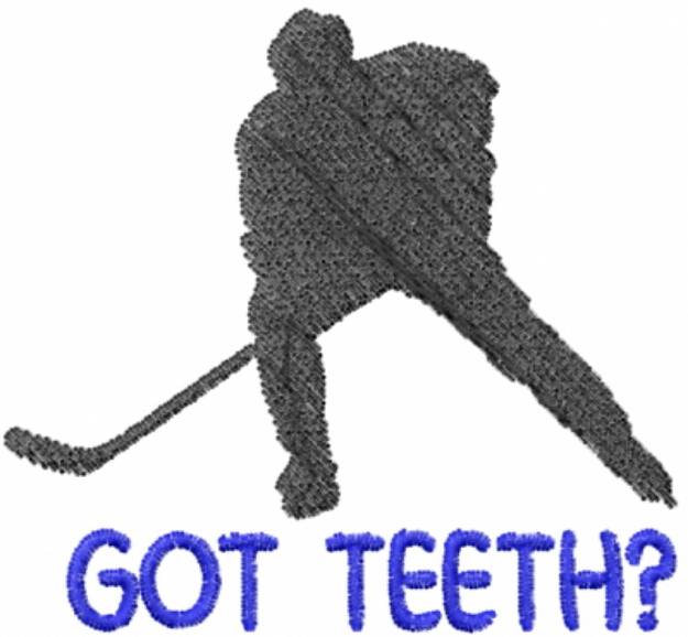 Picture of Got Teeth? Machine Embroidery Design