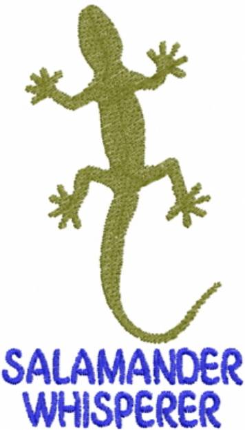 Picture of Salamander Whisperer Machine Embroidery Design