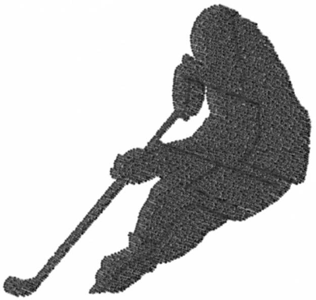 Picture of Slap Shot Machine Embroidery Design