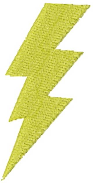 Picture of Triple Yellow Thunderbolt Machine Embroidery Design