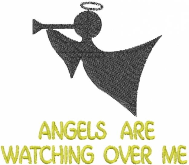 Picture of Watching Over Me Machine Embroidery Design