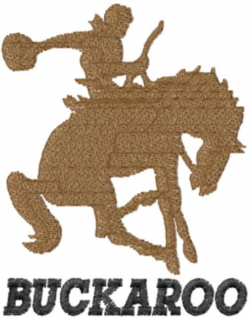 Picture of Cowboy Buckaroo Machine Embroidery Design