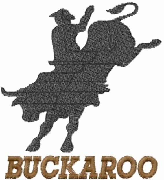 Picture of Cowboy Buckaroo Machine Embroidery Design