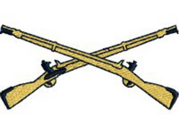 Infantry Weapons Machine Embroidery Design | Embroidery Library at ...