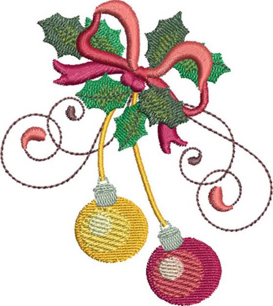 Christmas Ornaments Machine Embroidery Design | Embroidery Library at ...