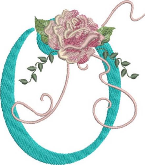 Picture of Harrington Rose O Machine Embroidery Design