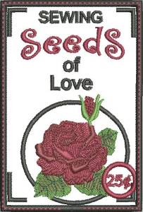 Picture of Sewing Seeds of Love Machine Embroidery Design