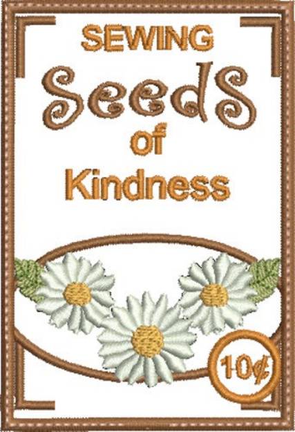 Picture of Sewing Seeds of Kindness Machine Embroidery Design