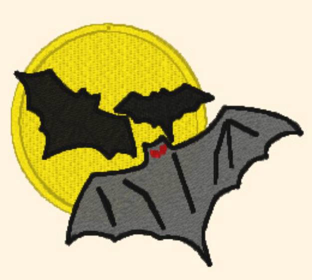 Picture of Bats Machine Embroidery Design