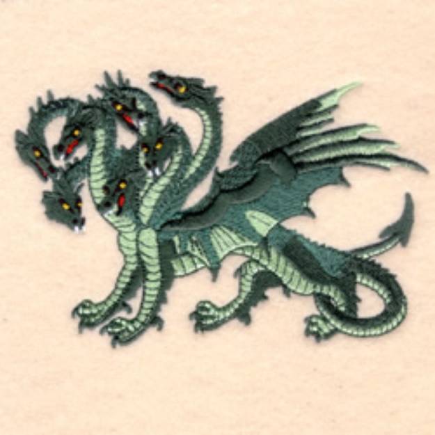 Picture of Hydra Machine Embroidery Design