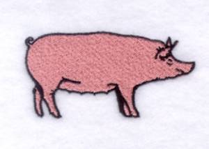 Picture of Pig Machine Embroidery Design