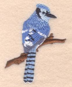 Picture of Bluejay Machine Embroidery Design