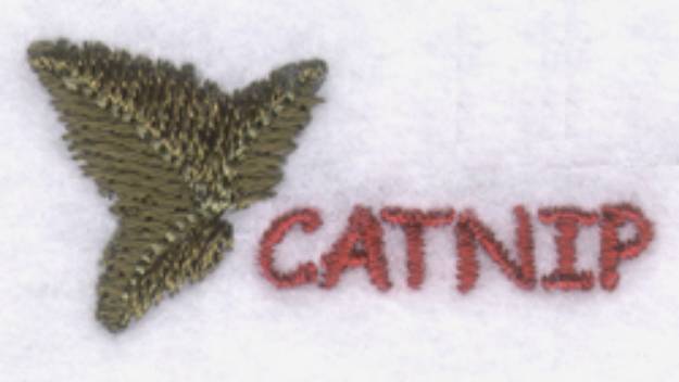 Picture of Catnip Machine Embroidery Design