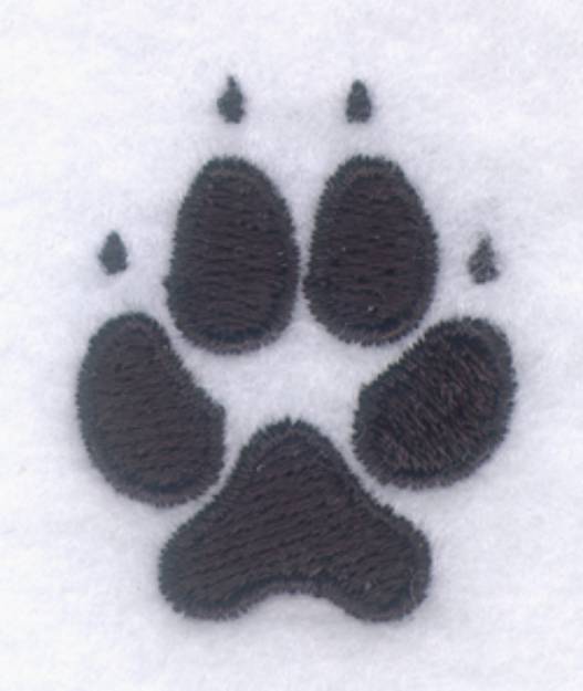 Picture of Dog Paw Machine Embroidery Design