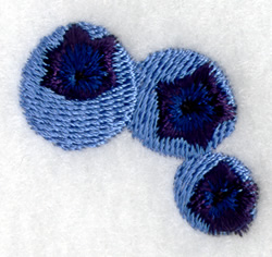Blueberries Machine Embroidery Design
