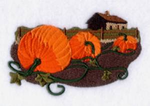 Picture of Pumpkin Patch Machine Embroidery Design