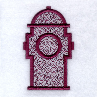Stylin Hydrant Machine Embroidery Design
