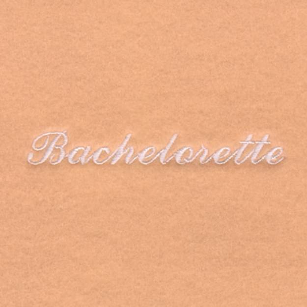 Picture of Bachelorette Machine Embroidery Design