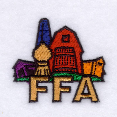 FFA Machine Embroidery Design