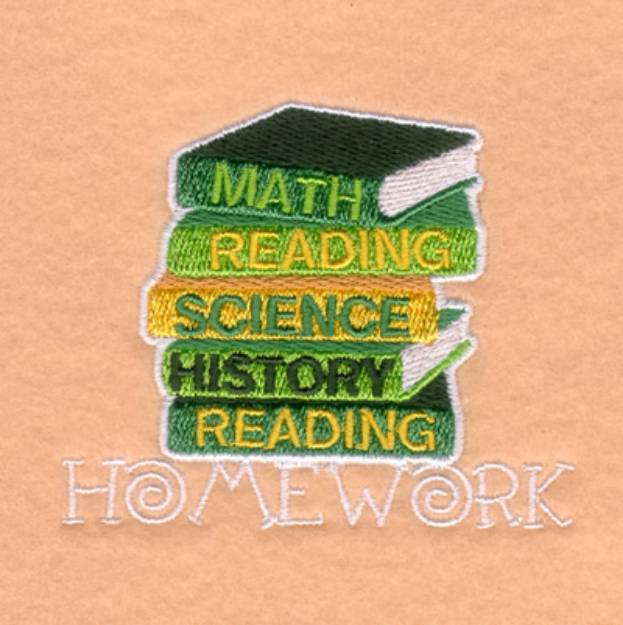 Picture of Homework Machine Embroidery Design