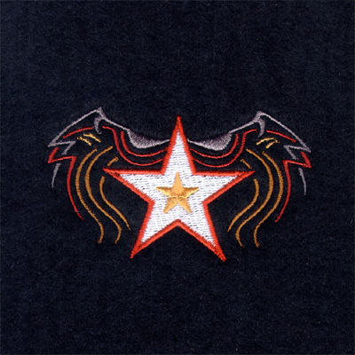 Star Phantom Machine Embroidery Design