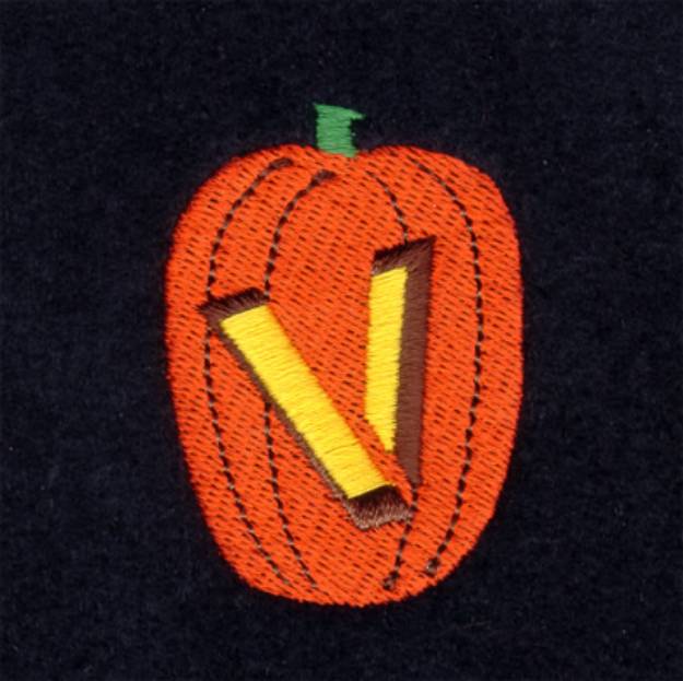 Picture of Jack-O-Lantern V Machine Embroidery Design