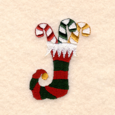 Joker Christmas Stocking Machine Embroidery Design