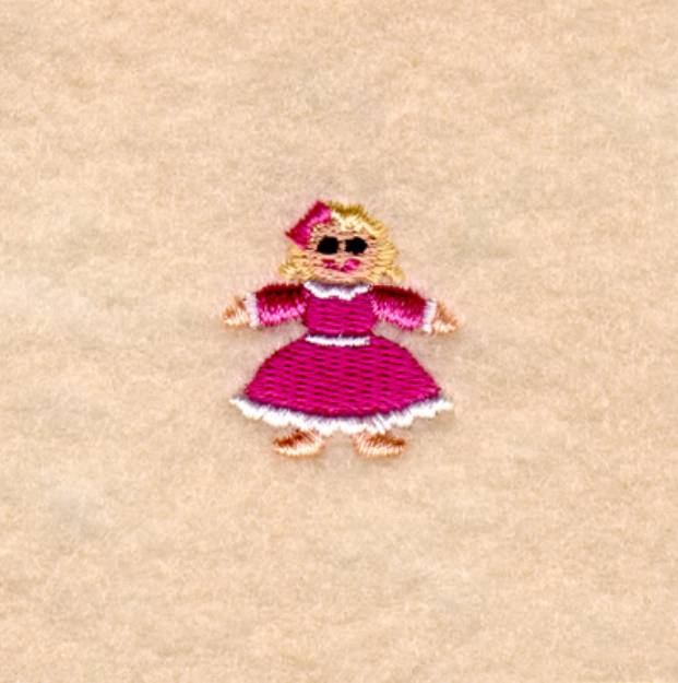 Picture of Mini Dolly Machine Embroidery Design