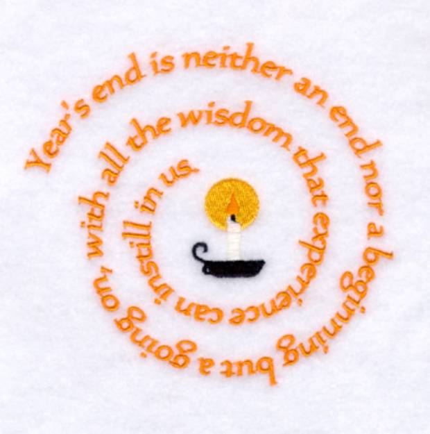 Picture of Wisdom Machine Embroidery Design