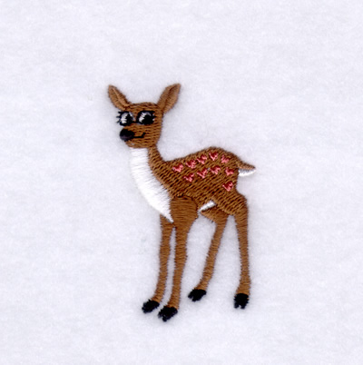 Deer Love Machine Embroidery Design