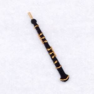 Picture of Oboe Machine Embroidery Design