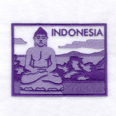 Indonesia Toile Machine Embroidery Design