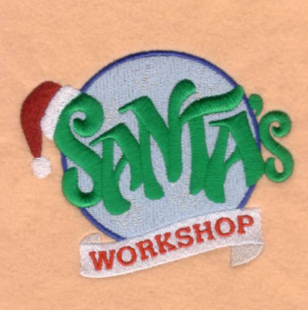 Picture of Santas Workshop Machine Embroidery Design