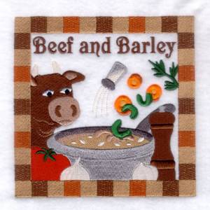 Picture of Beef & Barley Soup - Large Machine Embroidery Design