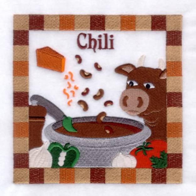 Picture of Chili - Large Machine Embroidery Design