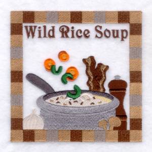 Picture of Wild Rice Soup - Large Machine Embroidery Design