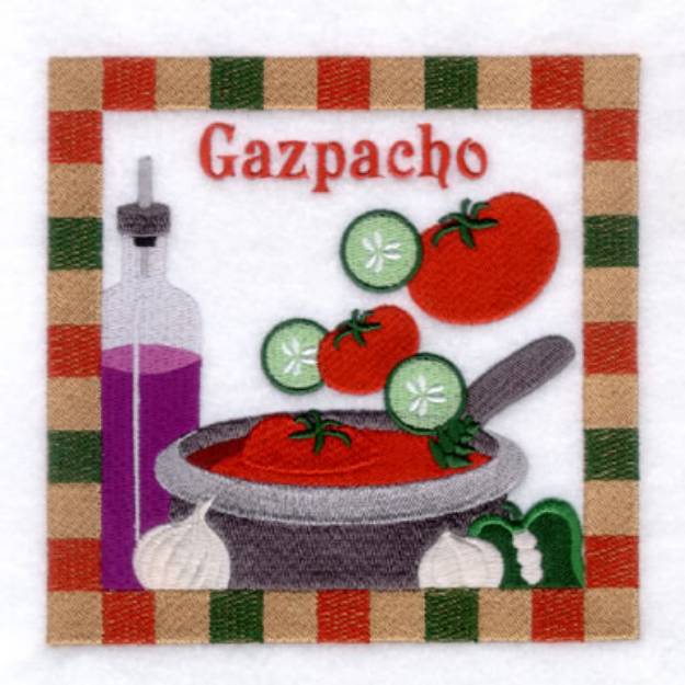 Picture of Gazpacho Soup - Large Machine Embroidery Design