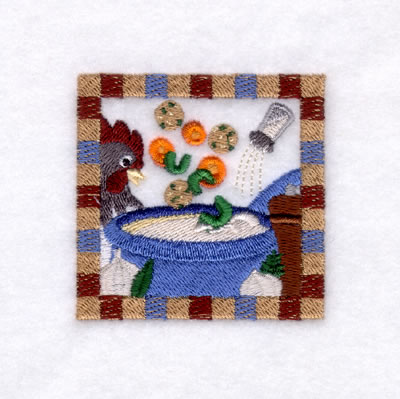 Italian Wedding Soup - Small Machine Embroidery Design