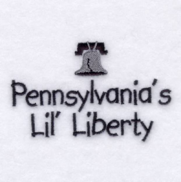 Picture of Pennsylvanias Baby Phrase Machine Embroidery Design