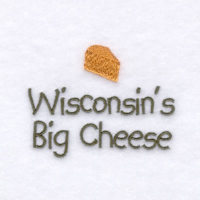 Wisconsins Baby Phrase Machine Embroidery Design