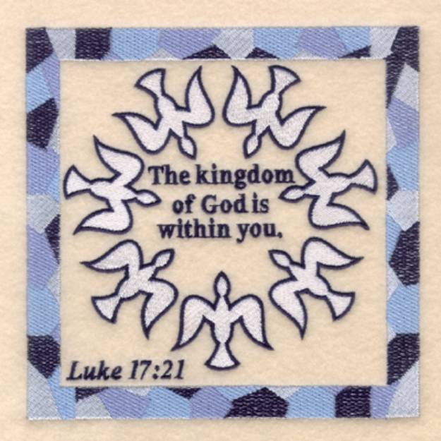 Picture of Luke 17  21 Machine Embroidery Design