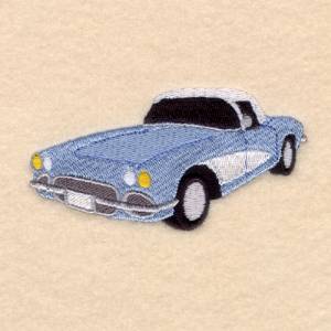 Picture of Classic Car 3 Machine Embroidery Design