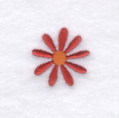 Flower Accent #10 Machine Embroidery Design